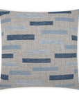 D.V. Kap Outdoor Blockweave Pillow - Indigo