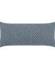 D.V. Kap Outdoor Dot Dash Lumbar Pillow - Blue