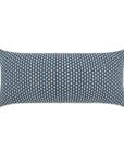 D.V. Kap Outdoor Dot Dash Lumbar Pillow - Blue