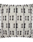 D.V. Kap Outdoor Tassel Stripe Pillow - Grey