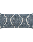 D.V. Kap Outdoor Palmyra Lumbar Pillow - Navy