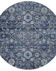 Addison Rugs Ocean Ripples Blue Washable Indoor-Outdoor Rug