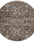Addison Rugs Ocean Ripples Brown Washable Indoor-Outdoor Rug