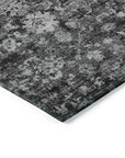 Addison Rugs Ocean Ripples Grey Washable Indoor-Outdoor Rug