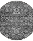 Addison Rugs Ocean Ripples Grey Washable Indoor-Outdoor Rug