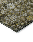 Addison Rugs Ocean Ripples Mocha Washable Indoor-Outdoor Rug