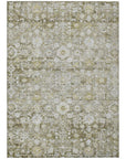 Addison Rugs Ocean Ripples Taupe Washable Indoor-Outdoor Rug