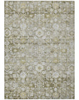 Addison Rugs Ocean Ripples Taupe Washable Indoor-Outdoor Rug