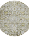 Addison Rugs Ocean Ripples Taupe Washable Indoor-Outdoor Rug