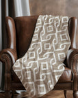 Addison Rugs Offset Stripes 50" x 70" Throw Blanket
