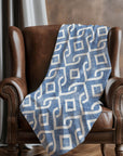 Addison Rugs Offset Stripes 50" x 70" Throw Blanket
