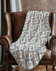 Addison Rugs Offset Stripes 50" x 70" Throw Blanket