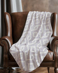 Offset Stripes 50" x 70" Throw Blanket