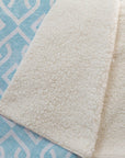 Addison Rugs Offset Stripes 50" x 70" Throw Blanket