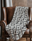 Addison Rugs Offset Stripes 50" x 70" Throw Blanket