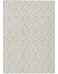 Addison Rugs Offset Stripes Beige Washable Indoor-Outdoor Rug