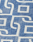 Addison Rugs Offset Stripes Blue Washable Indoor-Outdoor Rug