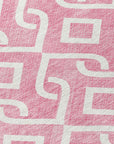 Addison Rugs Offset Stripes Blush Washable Indoor-Outdoor Rug