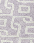 Addison Rugs Offset Stripes Lavender Washable Indoor-Outdoor Rug