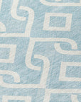 Addison Rugs Offset Stripes Sky Washable Indoor-Outdoor Rug