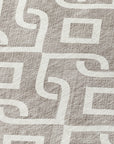 Addison Rugs Offset Stripes Taupe Washable Indoor-Outdoor Rug