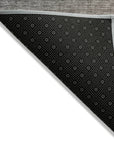 Addison Rugs Ombre Grey Washable Indoor-Outdoor Rug