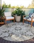 Addison Rugs Oriental Ivory Washable Indoor-Outdoor Rug