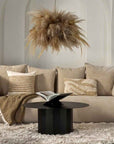 LOOMLAN Custom Upholstery Pebble Organic Curved Armrest Fabric Modular Sofa