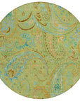 Addison Rugs Paisley Aloe Washable Indoor-Outdoor Rug