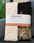 Addison Rugs Palms & Safari Animals 50" x 70" Throw Blanket