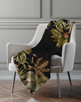 Addison Rugs Palms & Safari Animals 50" x 70" Throw Blanket