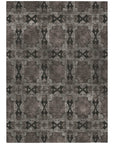 Addison Rugs Panel Grey Washable Indoor-Outdoor Rug