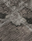 Addison Rugs Panel Grey Washable Indoor-Outdoor Rug