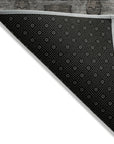 Addison Rugs Panel Grey Washable Indoor-Outdoor Rug
