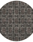 Addison Rugs Panel Grey Washable Indoor-Outdoor Rug