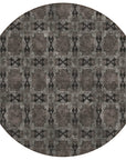 Addison Rugs Panel Grey Washable Indoor-Outdoor Rug