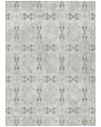 Addison Rugs Panel Ivory Washable Indoor-Outdoor Rug