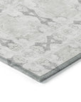 Addison Rugs Panel Ivory Washable Indoor-Outdoor Rug
