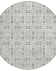 Addison Rugs Panel Ivory Washable Indoor-Outdoor Rug