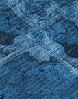Addison Rugs Panel Navy Washable Indoor-Outdoor Rug