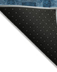 Addison Rugs Panel Navy Washable Indoor-Outdoor Rug