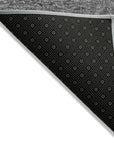 Addison Rugs Parallel Bands Charcoal Washable Indoor-Outdoor Rug