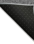 Addison Rugs Parallel Bands Charcoal Washable Indoor-Outdoor Rug