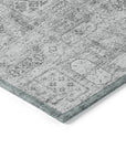 Addison Rugs Parallel Bands Grey Washable Indoor-Outdoor Rug