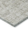 Addison Rugs Parallel Bands Taupe Washable Indoor-Outdoor Rug