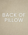 D.V. Kap Gilded Brown Throw Pillow With Insert