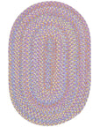Rhody Rug Playtime Braided Oval Reversible Area Rugs