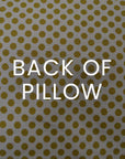 D.V. Kap Polka Dots Gold Throw Pillow With Insert