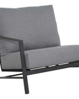 Prism Sectional Sofa With Firepit Table Set 6PC