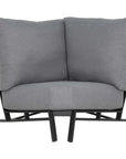 Prism Sectional Sofa With Firepit Table Set 6PC